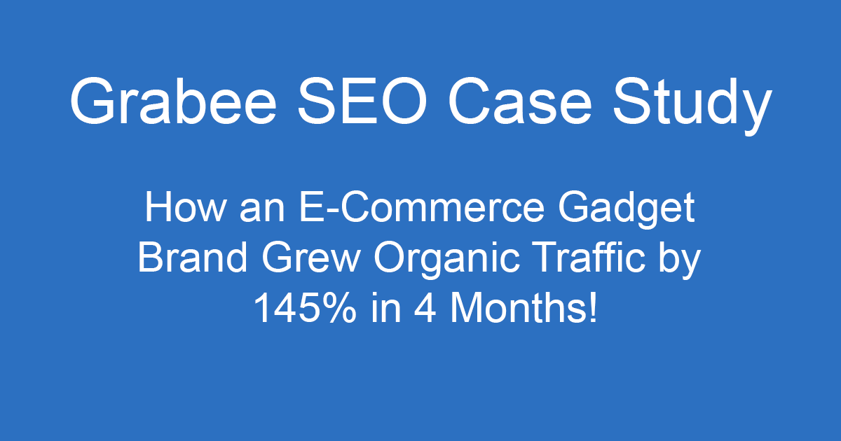 Grabee SEO Case Study